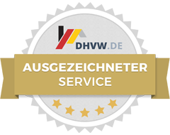 DHVW Siegel - ausgezeichnet als Top-Hausverwaltung