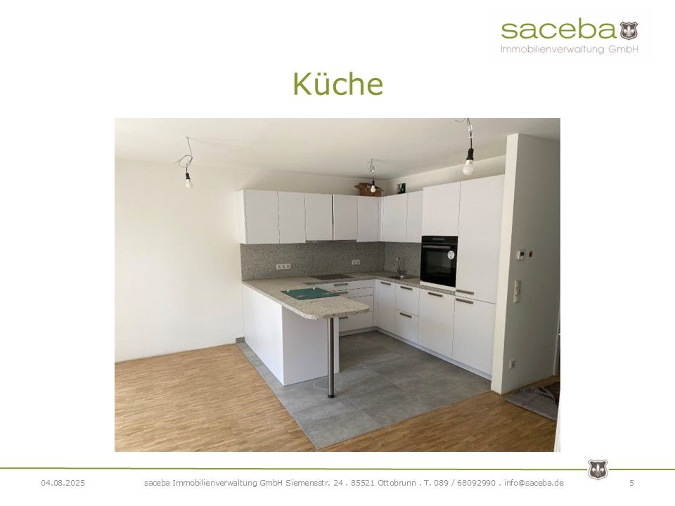 3-Zimmer Wohnung in Waldtrudering zu vermieten - Küche